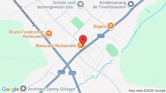 Kantorruimte te huur i Kortessem - Foto uit Google Street View