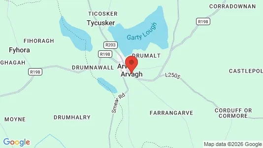 Liikekiinteistöt Vuokrattavana i Arvagh - Kuva Google Street Viewstä