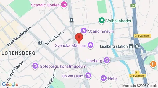 Büros zur Miete i Örgryte-Härlanda – Foto von Google Street View