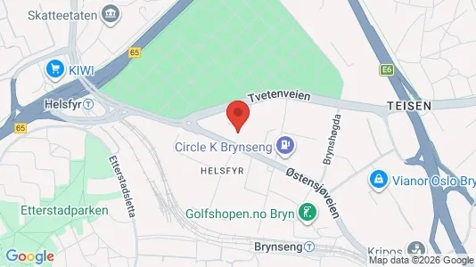 Office spaces for rent i Oslo Gamle Oslo - kort over placeringen