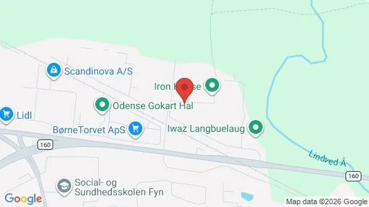 Clinics Vuokrattavana i Odense SØ - Kuva Google Street Viewstä