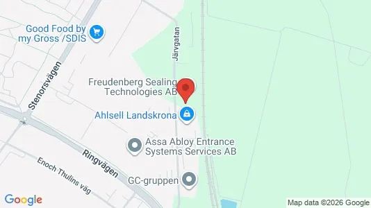 Lager zur Miete i Landskrona – Foto von Google Street View
