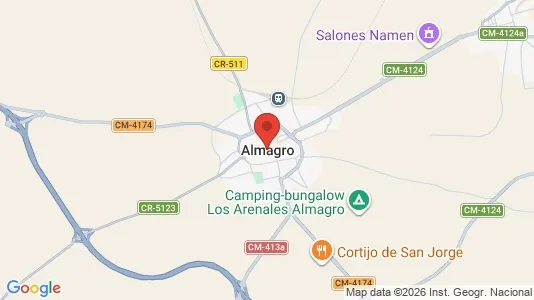 Ravintolat Vuokrattavana i Almagro - Kuva Google Street Viewstä