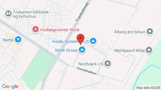 Varastot Vuokrattavana i Aalborg Øst - Kuva Google Street Viewstä