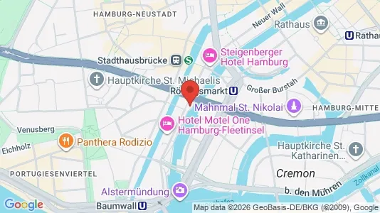 Kontorlokaler til leje i Hamborg Mitte - Foto fra Google Street View