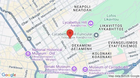 Lokaler til leje i Athen Exarchia - kort over placeringen