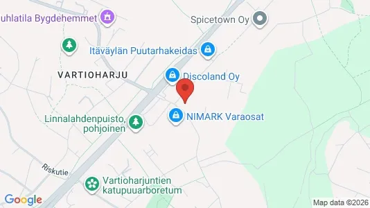 Lager til leie i Helsingfors Itäinen – Bilde fra Google Street View