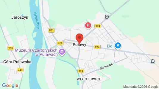 Lokaler til leie i Puławski – Bilde fra Google Street View