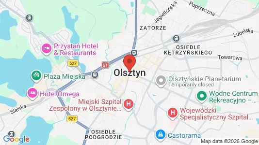 Lokaler til leje i Olsztyn - Foto fra Google Street View