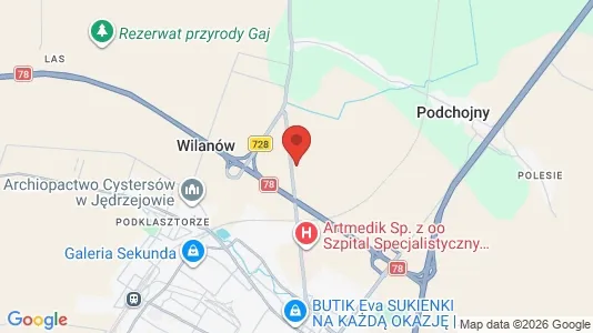 Lokaler til leje i Jędrzejowski - Foto fra Google Street View