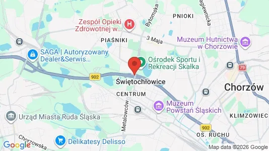 Lokaler til leje i Świętochłowice - Foto fra Google Street View