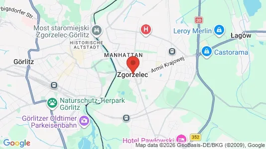 Gewerbeflächen zur Miete i Zgorzelecki – Foto von Google Street View