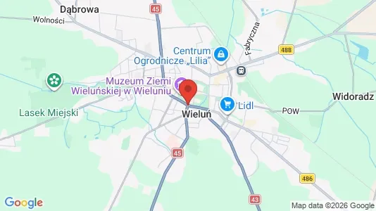 Lokaler til leje i Wieluński - Foto fra Google Street View