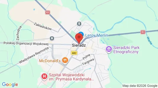 Lokaler til leie i Sieradzki – Bilde fra Google Street View