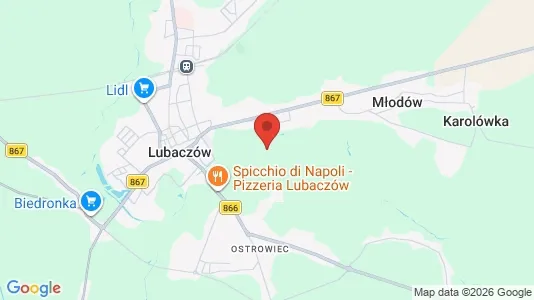 Gewerbeflächen zur Miete i Zamość – Foto von Google Street View