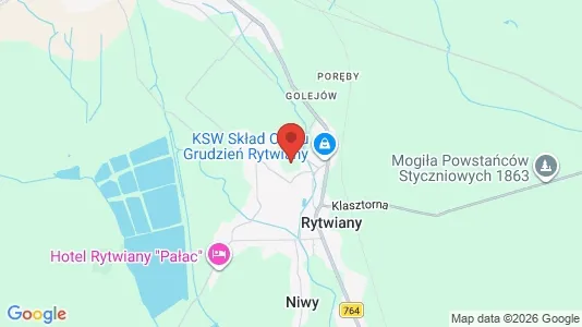 Gewerbeflächen zur Miete i Staszowski – Foto von Google Street View