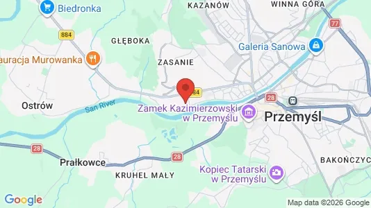 Gewerbeflächen zur Miete i Lubaczowski – Foto von Google Street View