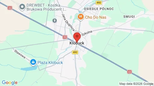 Lokaler til leie i Kłobucki – Bilde fra Google Street View
