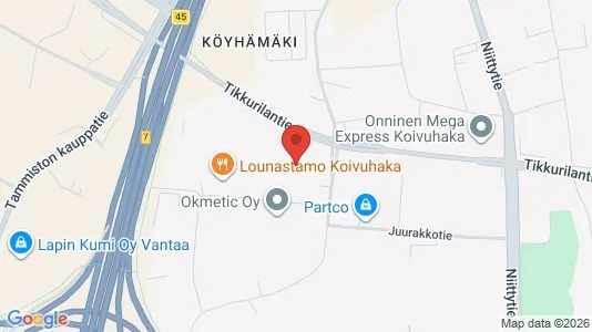 Büros zur Miete i Vantaa – Foto von Google Street View