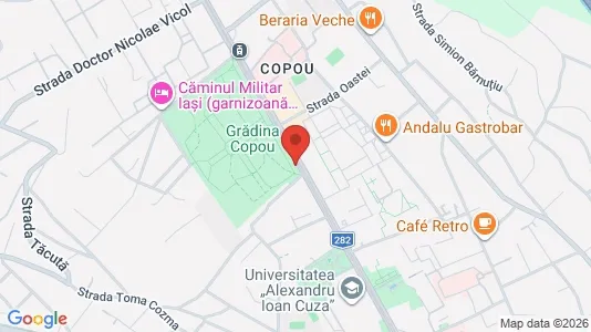 Office spaces for rent i Alexandru cel Bun - kort over placeringen