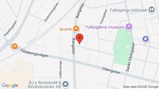 Gewerbeflächen zur Miete i Falköping – Foto von Google Street View