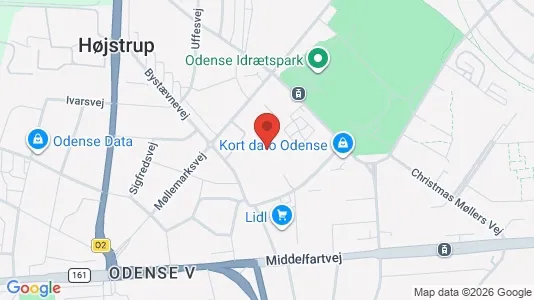 Clinics Vuokrattavana i Odense V - Kuva Google Street Viewstä