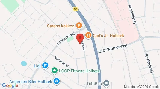 Varastot Vuokrattavana i Holbæk - Kuva Google Street Viewstä