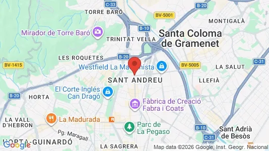Lokaler til leje i Barcelona Sant Andreu - Foto fra Google Street View