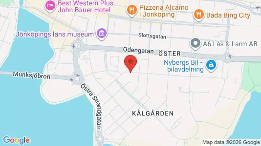 Kontorlokaler til leje i Jönköping - Foto fra Google Street View