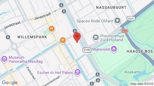 Kontorer til leie i Haag Centrum – Bilde fra Google Street View