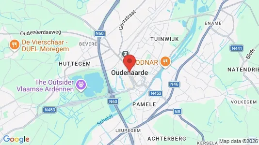 Büros zur Miete i Oudenaarde – Foto von Google Street View