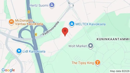 Verkstedhaller til leie i Vantaa – Bilde fra Google Street View