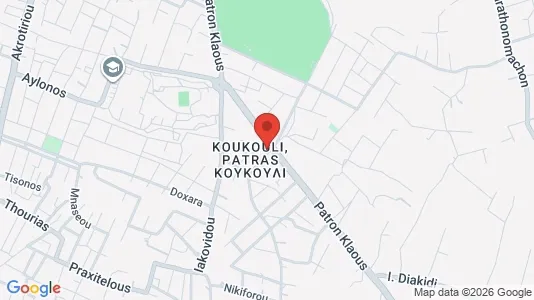 Kontorer til leie i Patras – Bilde fra Google Street View