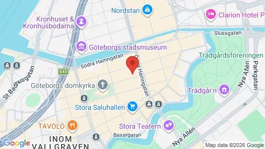 Lokaler til leje i Gøteborg Centrum - Foto fra Google Street View