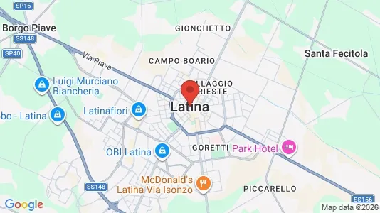 Varastot Vuokrattavana i Latina - Kuva Google Street Viewstä
