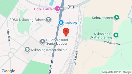 Büros zur Miete i Nykøbing Falster – Foto von Google Street View