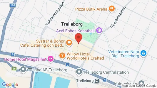 Kontorlokaler til leje i Trelleborg - Foto fra Google Street View