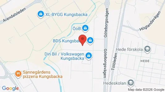 Kontorlokaler til leje i Kungsbacka - Foto fra Google Street View