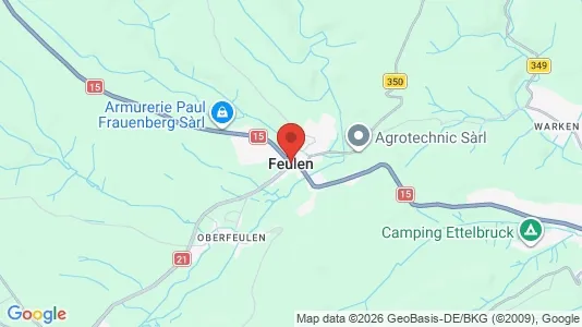 Büros zur Miete i Feulen – Foto von Google Street View
