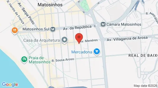 Coworking spaces zur Miete i Matosinhos – Foto von Google Street View
