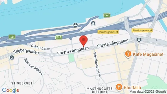 Kontorlokaler til leje i Gøteborg Centrum - Foto fra Google Street View
