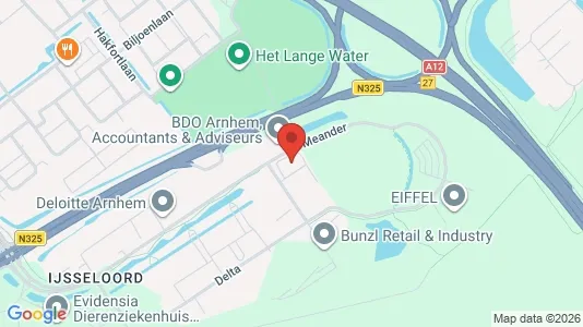 Kontorlokaler til leje i Arnhem - Foto fra Google Street View
