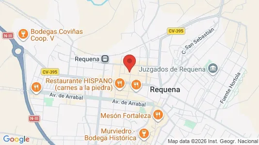Bedrijfsruimtes te huur i Requena - Foto uit Google Street View