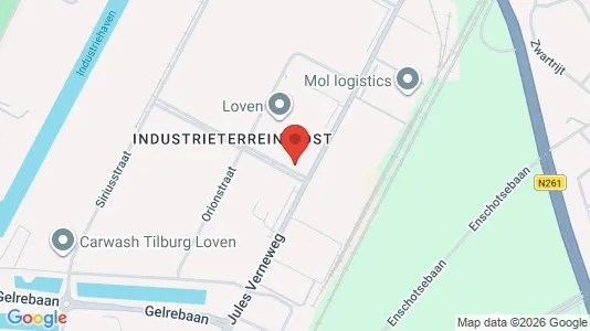 Lokaler til leje i Tilburg - Foto fra Google Street View