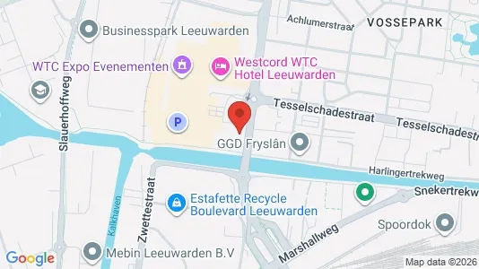 Office spaces for rent i Leeuwarden - Photo from Google Street View