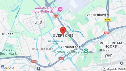 Lokaler til leje i Rotterdam Overschie - Foto fra Google Street View