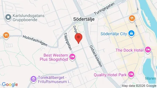 Lagerlokaler til leje i Södertälje - Foto fra Google Street View