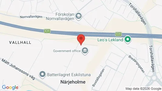 Kontorlokaler til leje i Eskilstuna - Foto fra Google Street View