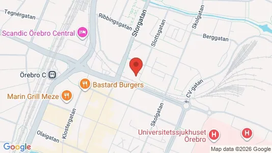 Lokaler til leje i Örebro - Foto fra Google Street View