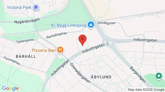 Kontorlokaler til leje i Linköping - Foto fra Google Street View
